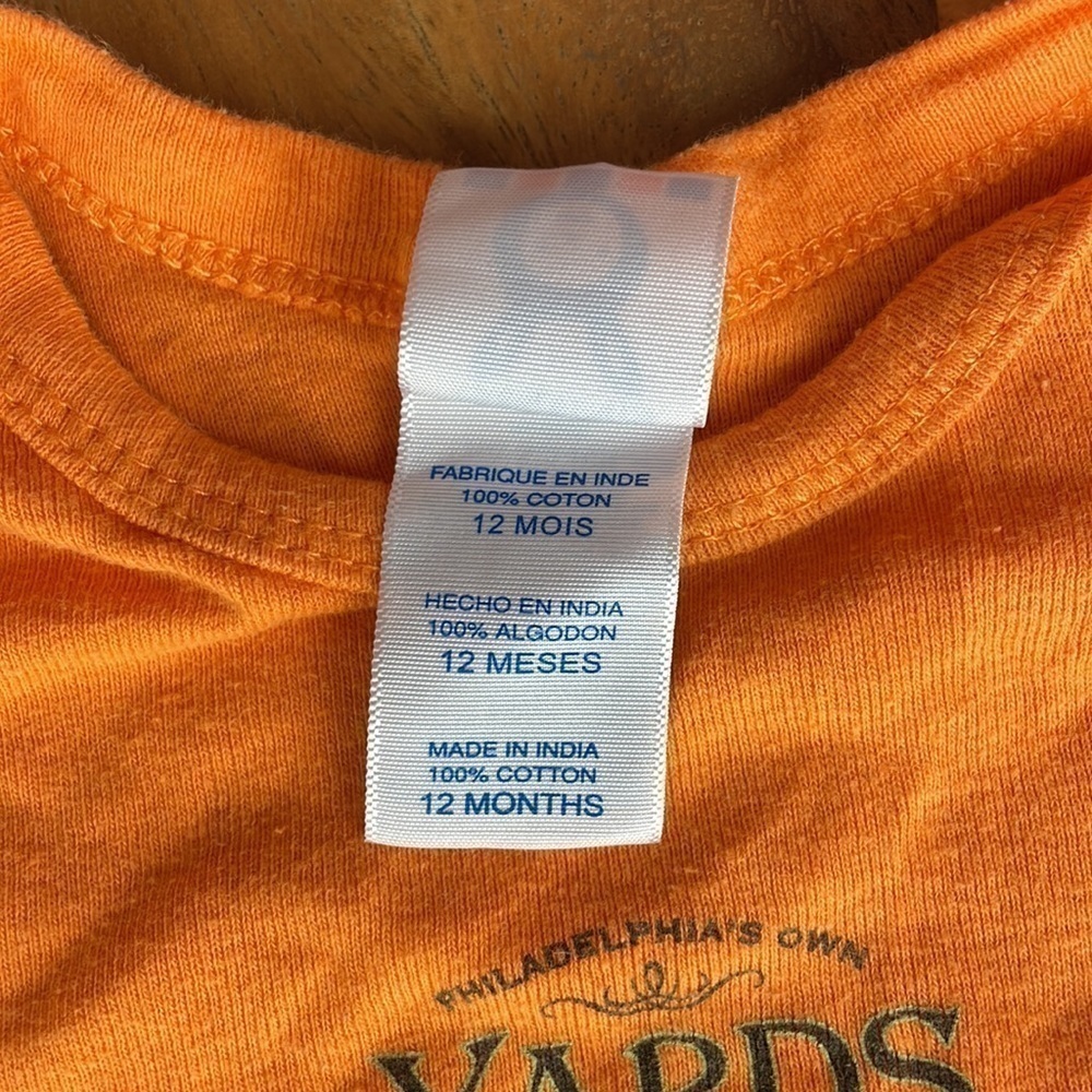 Yards Bawler Brewery Baby Onesie 12 Months - Picture 3 of 4
